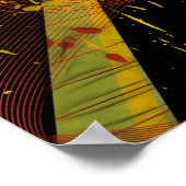 Monk in Meditation Poster (Hoek)