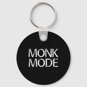 Monk Mode Meditatie Yoga Nieuwigheid  Sleutelhanger