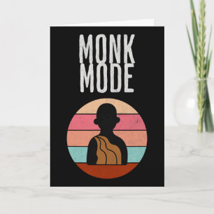 Monk Mode, Zen En Yoga, Meditatie, boeddhistisch,  Kaart