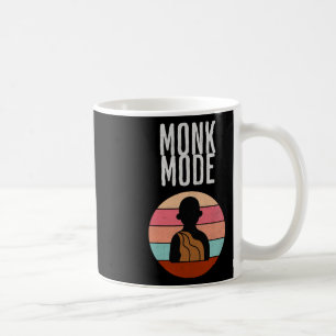 Monk Mode, Zen En Yoga, Meditatie, boeddhistisch,  Koffiemok