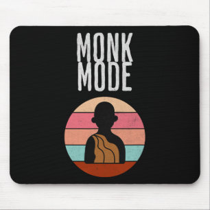 Monk Mode, Zen En Yoga, Meditatie, boeddhistisch,  Muismat