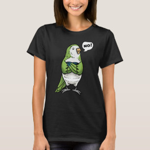 Monk Paraket Quaker Parrot Bird No. T-shirt