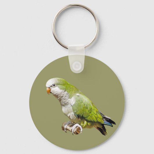 Monk Paraket Sleutelhanger (Voorkant)