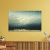 Monk per zee, 1809 canvas afdruk (Insitu (Woonkamer))