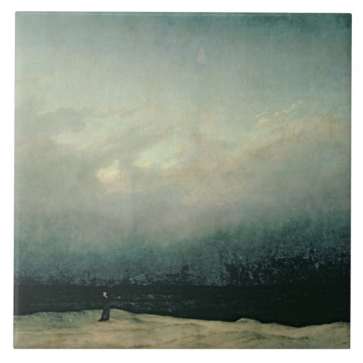 Monk per zee, 1809 tegeltje (Voorkant)