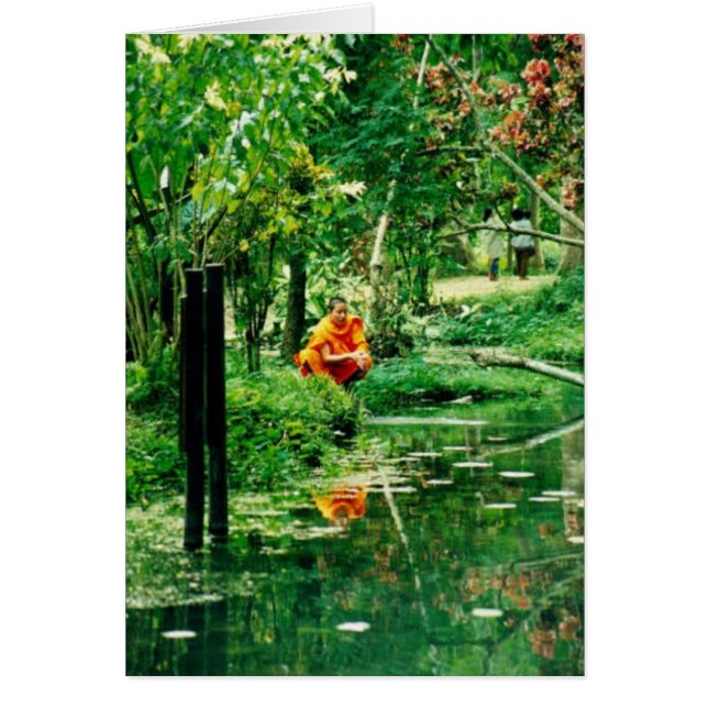 Monk Reflecting, "Monk Reflecting" (c) 2000 door M (Voorkant)