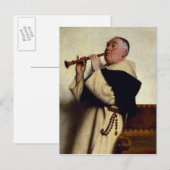 Monk Speel een Clarinet Briefkaart (Voorkant / Achterkant)