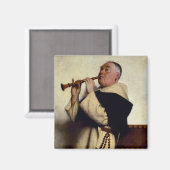 Monk Speel een Clarinet Magneet (Voorkant / Achterkant)