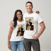 Monk Speel een Clarinet T-shirt (Unisex)