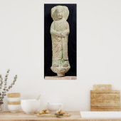 Monk uit Dunhuang, provincie Gansu Poster (Keuken)