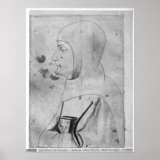 Monk uit het Album van de Vallardi Poster (Voorkant)