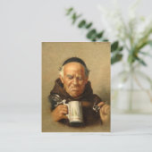 Monk van Busciolano Briefkaart (Staand voorkant)