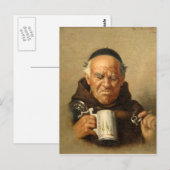 Monk van Busciolano Briefkaart (Voorkant / Achterkant)