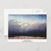Monk van het Zee van Caspar David Friedrich Briefkaart (Voorkant / Achterkant)