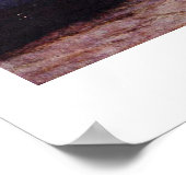 Monk van het Zee van Caspar David Friedrich Poster (Hoek)