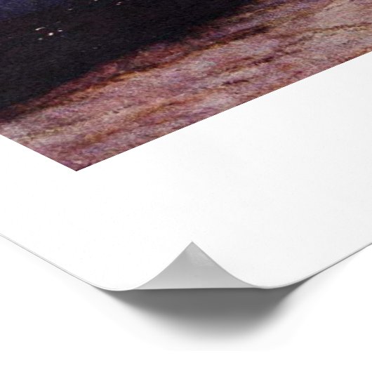 Monk van het Zee van Caspar David Friedrich Poster (Hoek)