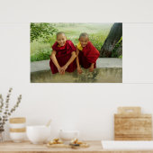 Monken in het Poster Deer Park (Keuken)