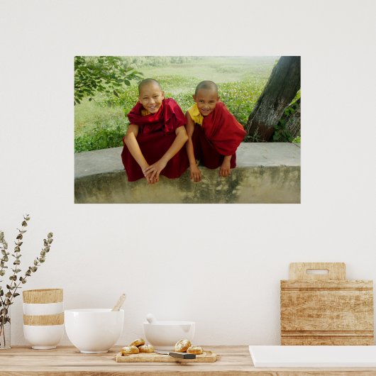 Monken in het Poster Deer Park (Keuken)