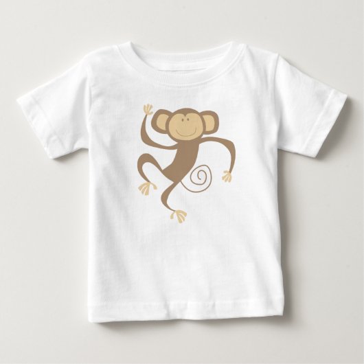 Monkeover baby's T-Shirt (Voorkant)