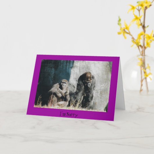 monker kaart (Gele Bloem)