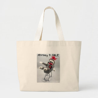 Monkey 4 Verkoop (door kolohe Kristin) Bag Grote Tote Bag