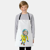 Monkey als Astronaut Schort (Gedragen)