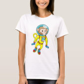 Monkey als Astronaut T-shirt (Voorkant)
