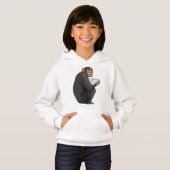 Monkey als Nerd met Boek (Voorkant volledig)