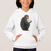 Monkey als Nerd met Boek (Voorkant)