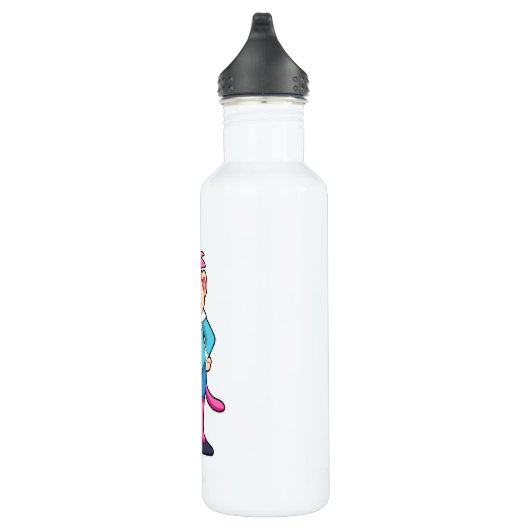 Monkey als secretaris van Bag Waterfles (Rechts)