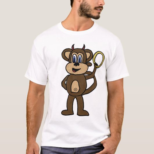 Monkey Angel / Devil? T-shirt (Voorkant)