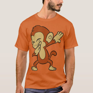 Monkey Animal Ape Funny Dabbing Monkey T-shirt