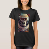 Monkey Ape Animal Astronaut Space Universe Galaxy  T-shirt (Voorkant)