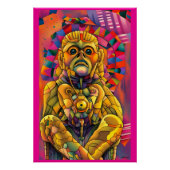 Monkey Around, Monkey Out Perfect Poster (Voorkant)