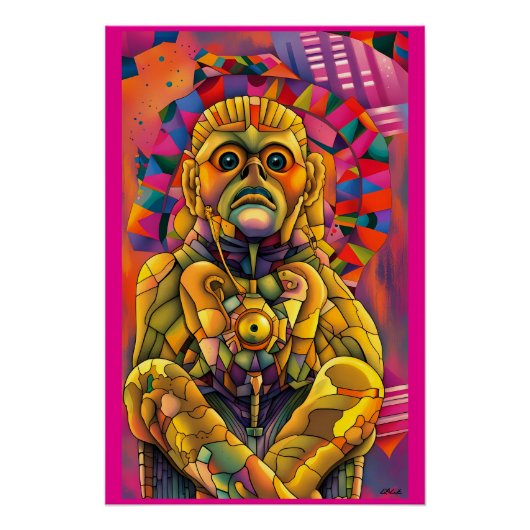 Monkey Around, Monkey Out Perfect Poster (Voorkant)