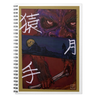 Monkey art notebook notitieboek