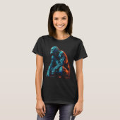 Monkey artwork - animal art zoo gorilla t-shirt (Voorkant volledig)