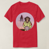 Monkey Astronaut Crew T-shirt (Design voorkant)