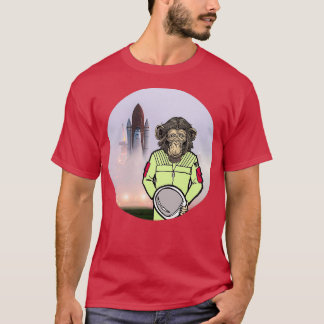 Monkey Astronaut Crew T-shirt