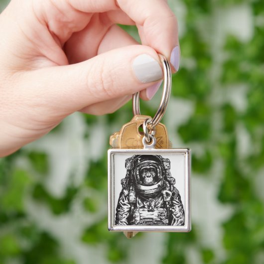 Monkey Astronaut Sleutelhanger (Hand)