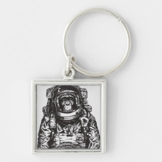 Monkey Astronaut Sleutelhanger