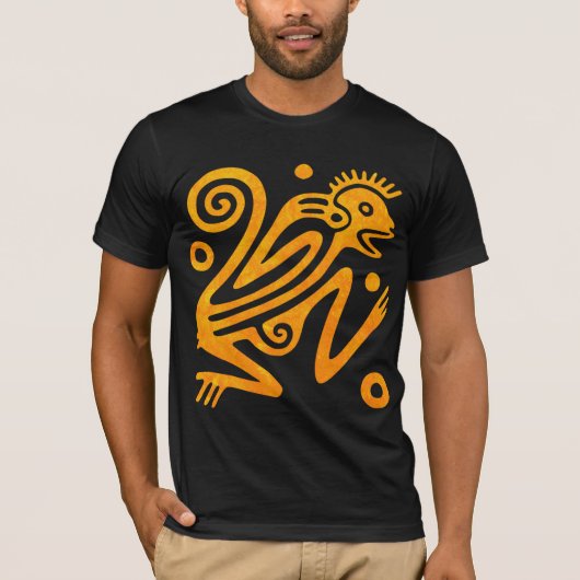 Monkey Aztec T-shirt (Voorkant)