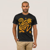 Monkey Aztec T-shirt (Voorkant volledig)