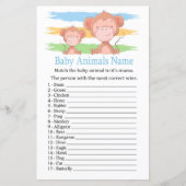 Monkey Baby Dieren Naam Spel (Voorkant)