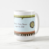 Monkey Baby in wieg oerwoud safari CA-Blue Mok (Voorkant rechts)