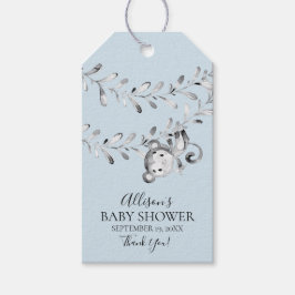 Monkey Baby shower Favor Gift Label Cadeaulabel