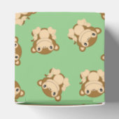 Monkey Baby shower Green Bedankdoosjes (Bovenkant)