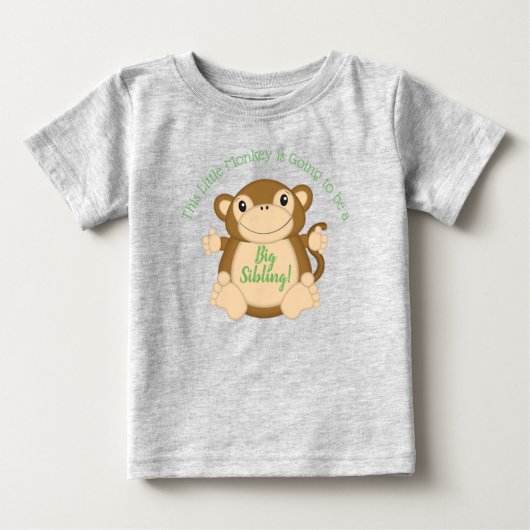 Monkey Baby shower Oerwoud (Voorkant)