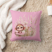 Monkey Ballerina Kussen (Deken)