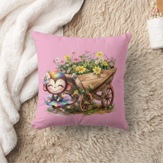 Monkey Ballerina Kussen